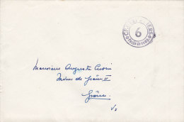 SCHWEIZ  Militärsache, Stempel: CP.GRET.ACIERS. -6- Poste De Campagne (4.IX.44) - Postmarks