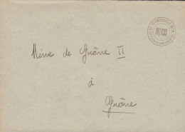 SCHWEIZ  Militärsache, Feldpost, Stempel: CP.TERRITORIALE MITR. -IV/133- Poste De Campagne (16.IX.43) - Postmarks