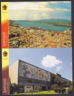 2015-EP-5 CUBA FONDATION SANTIAGO C POSTAL STATIONERY SET. 500 ANIV DE LA FUNDACION DE SANTIAGO DE CUBA 26-26. - Covers & Documents