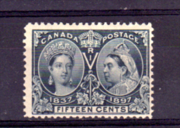 15c Bleu   60 Ans Règne De Victoria, 48* O.G., Cote 250 €, (Michel 46 *    Scott 58 Hinged) - Nuovi