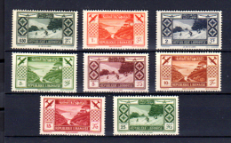 1936  SKI Montagnes Et Tourisme, Yvert PA 49 / 56**, Cote 240 €, - Unused Stamps
