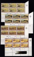 SOUTH AFRICA, 1975, MNH,  Control Block Of 6, Thomas Bains (Paintings), M 472-475 - Ongebruikt