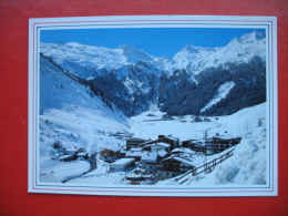 Hintertux,1500 M,Tuxertal Blick Zum Tuxer Gletscher - Zillertal