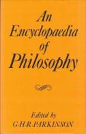 An Encyclopedia Of Philosophy (Routledge Companion Encyclopedias) By G.H.R. Parkinson (ISBN 9780415003230) - Enzyklopädien