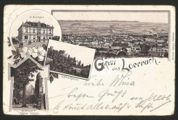 LÖRRACH Gr. Bezirksamt Schloss Rötteln Rittersaal Nach Schönengrund 1901 - Lörrach