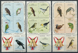 144 CUBA 1970 - Oiseau Noel (Yvert 1452/66) Neuf ** (MNH) Sans Trace De Charniere - Ongebruikt