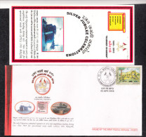 INDIA, 2010, ARMY POSTAL SERVICE COVER, Armoured Regiment,  Silver Jubilee,+Brochure, Military Militaria - Cartas & Documentos