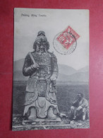 Carte Postale - PEKING, MING TOMBS Avec Obliteration "PEKIN CORRESces D'ARMEES" 29/07/1909 (71/74) - Briefe U. Dokumente