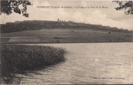 CPA RARE OFFEMONT L´ETANG ET LA TOUR DE LA MIOTTE - Offemont