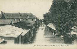 25 PONTARLIER / Les Bords Du Canal / - Pontarlier