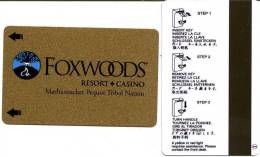 @ + CLEF D´HÔTEL : Foxwoods - Tarjetas-llave De Hotel