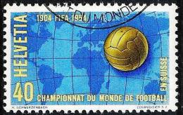 Suisse 1954: Zumstein 319 Avec O CHAMPIONNAT DU MONDE DE FOOTBALL (Zu CHF 6.00++) - 1954 – Switzerland