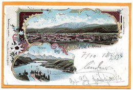 Gruss Aus Klagenfurt 1898 Postcard - Klagenfurt