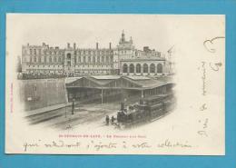 CPA Le Château - Train En Gare De ST GERMAIN EN LAYE 78 - St. Germain En Laye (castle)