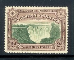 SOUTHERN RHODESIA, 1932 2d (P12½, Without ´POSTAGE & REVENUE´) Vf MM, Cat £10 - Usati
