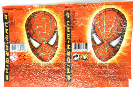 TRES RARE EMBALLAGE METALLISE D'OEUF SURPRISE DOLSI PRESIOSI SPIDERMAN Série 2004 - Other & Unclassified