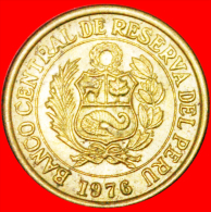 * CORNUCOPIA: PERU  1/2 SOL DE ORO 1976! LOW STARTNO RESERVE! - Peru