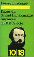 Pages Du Grand Dictionnaire Universel Du XIXème Siècle Par Pierre Larousse - Dictionaries