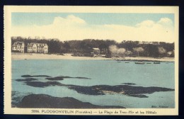 Cpa Du 29 Plougonvelin -- La Plage De Trez-Hir  Et Les Hôtels      SEPT4 - Plougonvelin