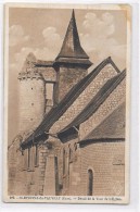 Cpa De Saint Etienne Du Rouvray  ( Seine- Inf) Détail De La Tour De L'église - Saint Etienne Du Rouvray