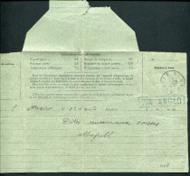 TELEGRAMME DE MEXICO POUR PARIS LE 13/1/1905 AVEC CACHET " VIA ANGLO " - TB - Telegrafi E Telefoni