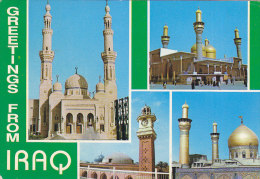 Iraq - Greetings From Iraq - Mosque 1982 Nice Stamps - Irak