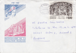 FRENCH REVOLUTION ANNIVERSARY, SPECIAL COVER, 1989, FRANCE - French Revolution