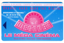 FRANCE CARTE CINEMA MEGAREX HAGUENAU - Movie Cards