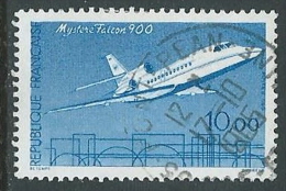 1985 FRANCIA USATO AEREO MYSTERE FALCON 900 - G30 - Used Stamps