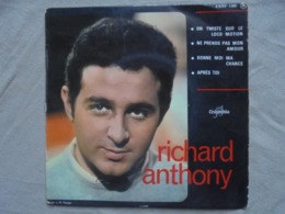 Ancien - Disque Vinyle Super 45 T Richard ANTHONY 4 Titres Columbia - 45 T - Maxi-Single