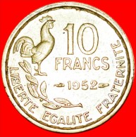 * COCK (1950-1959): FRANCE ★10 FRANCS 1952! LOW START ★ NO RESERVE! - 10 Francs