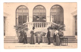 ST SAINT HONORE LES BAINS, Nièvre: L'Etablissement Thermal; Le Hall;  Convoyeur Clamecy Cercy + PARIS DISTRIBUTION 1909 - Saint-Honoré-les-Bains