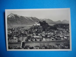 Cpsm  SALZBURG  -  Die Altstadt Mit Unterberg, Gesehen Vom Kapuzinerberg  -   Allemegne - Saarburg