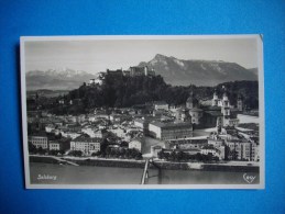 Cpsm  SALZBURG  -  Die Altstadt Mit Festung -   Allemagne - Saarburg