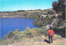 Blue Lake, Mount Gambier, South Australia From Apex Lookout - Rose 1353 Unused - Mt.Gambier