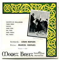 Bretagne Musique Bretonne ELouis ROPARS Bombarde Marcel ROPARS Biniou Mouez Breiz - Musiche Del Mondo