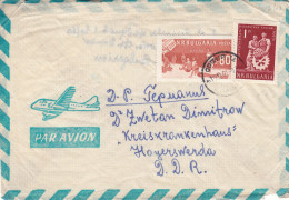 Tourisme - Mer Noire - Bulgarie - Lettre De 1961 - Oblitération Sofia - Covers & Documents