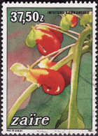 ZAIRE   1984  - YT   1167  - Impatiens    -oblitéré - Cote 2.30e - Used Stamps