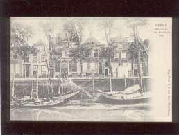 Veere Gezicht Op Het Schotsche Huis édit. Firma  F.B. Den Boer , Hotel Roland , Bateau , Précurseur - Veere