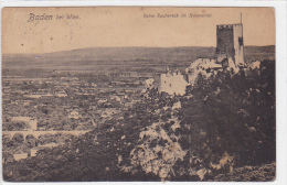 Austria - Baden Bei Wien - Ruine Rauheneck Im Helental - Baden Bei Wien