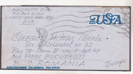 USA Old Aerogramme - Circulated 1979 To Romania - 1961-80