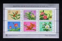 Flora SS Macao Macau Regional Medicinal Plants Fruits Flowers Fleurs Portugal Gc698 - Plantes Médicinales