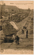 Soignies, Société Anonyme Des Carrières Du Hainaut, Vue D'un Bloc Sur Chariot. (pk21341) - Soignies