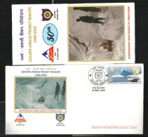 INDIA, 2010, ARMY POSTAL SERVICE COVER, Protect Beacon, Golden Jubilee,  Army + Brochure, Militaria, Military - Covers & Documents