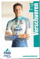 Fidea Cycling Team - Bart Verschueren - Sporters