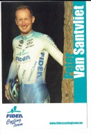 Fidea Cycling Team - Peter Van Santvliet - Personalità Sportive