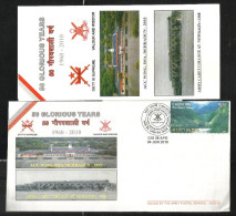 INDIA, 2010, ARMY POSTAL SERVICE COVER, ACC Wing, IMA, Dehradun,  Army + Brochure, Militaria, Military - Covers & Documents