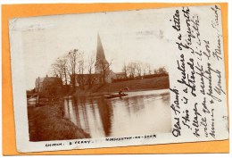 Normanton On Soar Church & Ferry 1906 Real Photo Postcard - Other & Unclassified