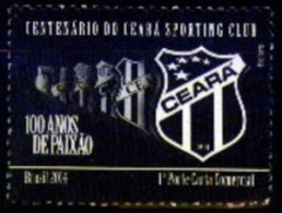 Brasil 2014 **  Centenario Del Ceará Sport Club.  See Description. - Nuevos