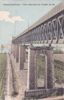 CPA 33 @  CUBZAC Les PONTS @ Pont Métallique Du Chemin De Fer Vers 1906 @ Infrastructure Ouvrage D'Art - Cubzac-les-Ponts